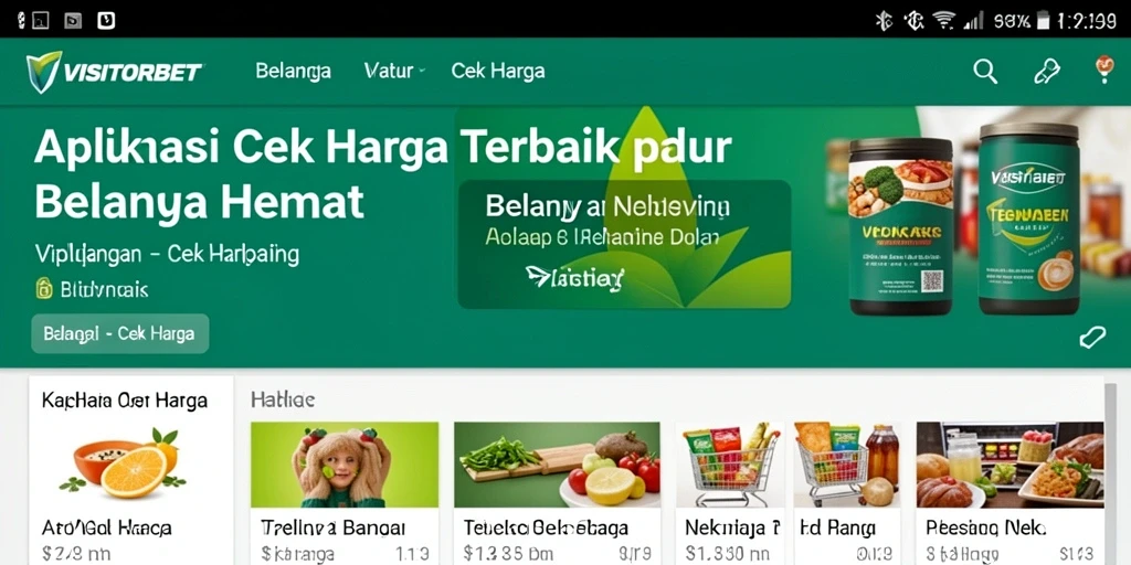Tampilan antarmuka pengguna VISITORBET untuk Cek Harga yang menarik dan informatif.